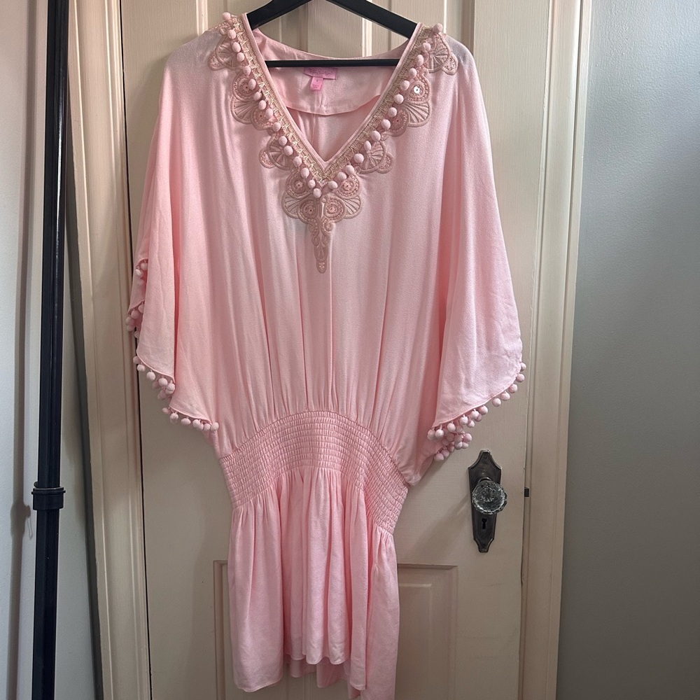 lilly pulitzer pink tunic dress